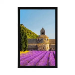 Plagát Provensálsko s levanduľovými poľami