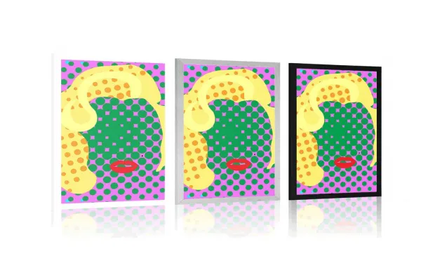 Plagát Marilyn Monroe v pop art štýle