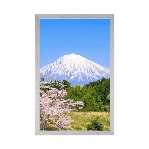 Plagát sopka Fuji