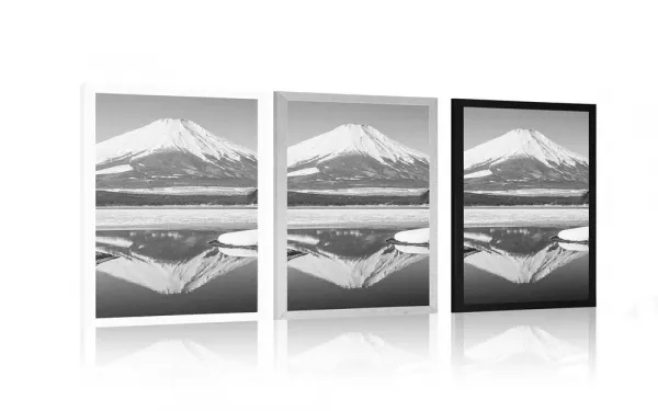 Plagát japonská hora Fuji