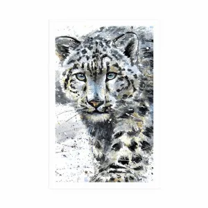 Plagát kreslený leopard