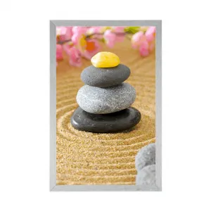 Plagát pyramída Zen kameňov