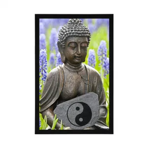 Plagát jin a jang Budha