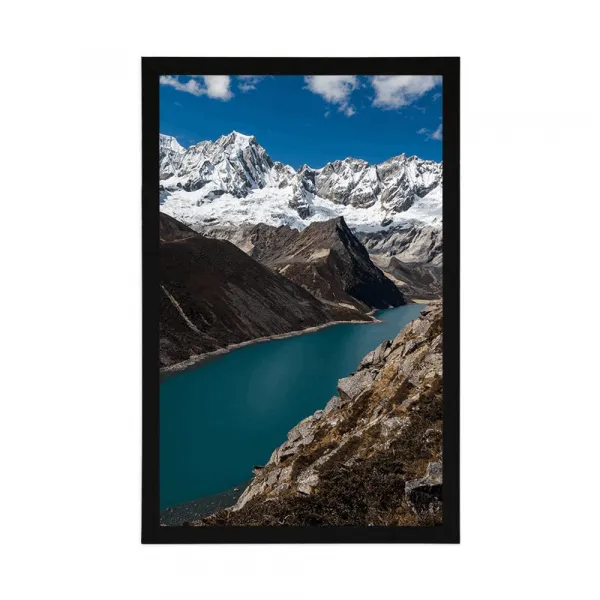 Plagát národný park Patagónia v Argentíne