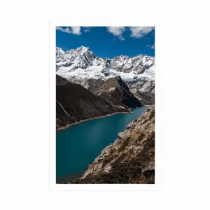 Plagát národný park Patagónia v Argentíne