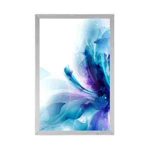 Plagát kvet vo futuristickom štýle