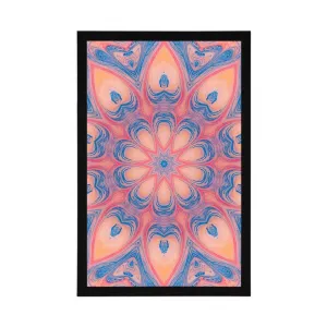 Plagát hypnotická Mandala