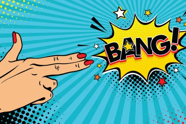 Obraz s pop art motívom - BANG!