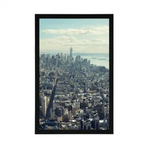 Plagát pohľad na očarujúce centrum New Yorku