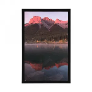 Plagát západ slnka nad Dolomitmi