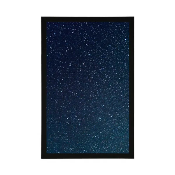 Plagát mliečna dráha medzi hviezdami