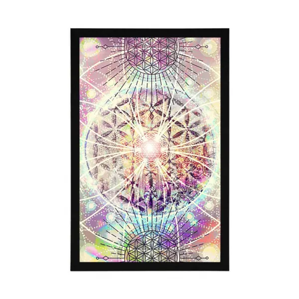 Plagát Mandala v zaujímavom prevedení