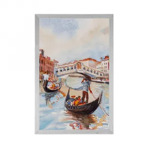 Plagát benátska gondola