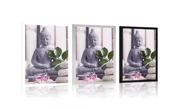 Plagát wellness Budha