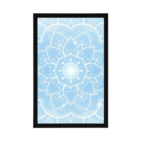 Plagát orientálna Mandala