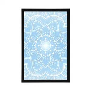 Plagát orientálna Mandala