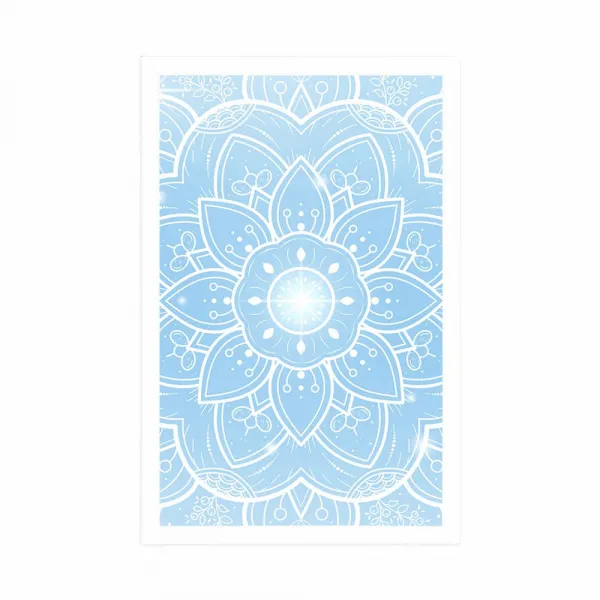 Plagát orientálna Mandala