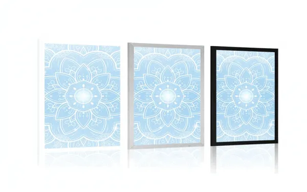 Plagát orientálna Mandala
