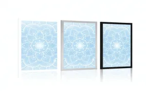 Plagát orientálna Mandala