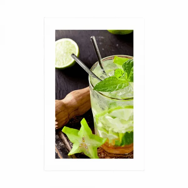 Plagát s paspartou lahodné Mojito