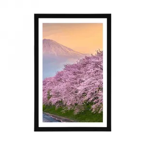 Plagát s paspartou nádherné Japonsko