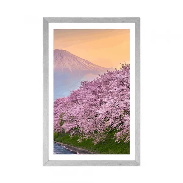 Plagát s paspartou nádherné Japonsko