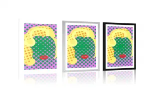 Plagát s paspartou Marilyn Monroe v pop art štýle