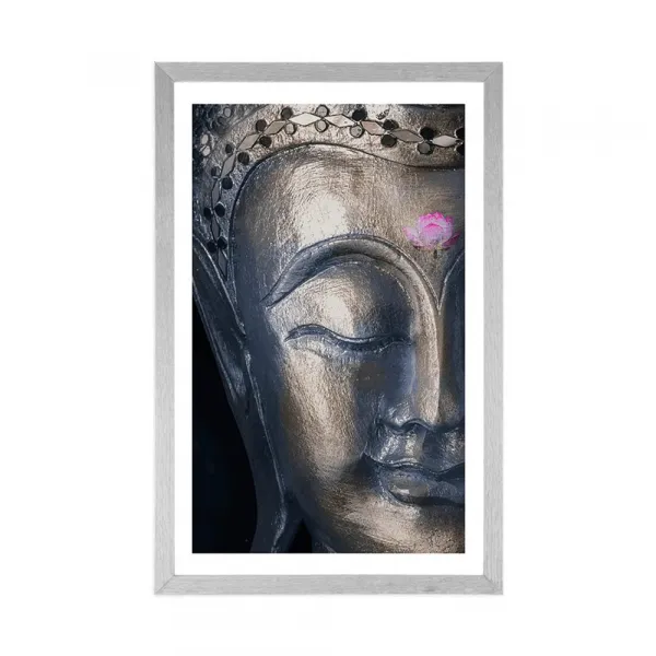 Plagát s paspartou božský Budha