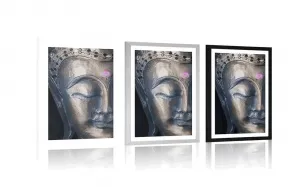 Plagát s paspartou božský Budha