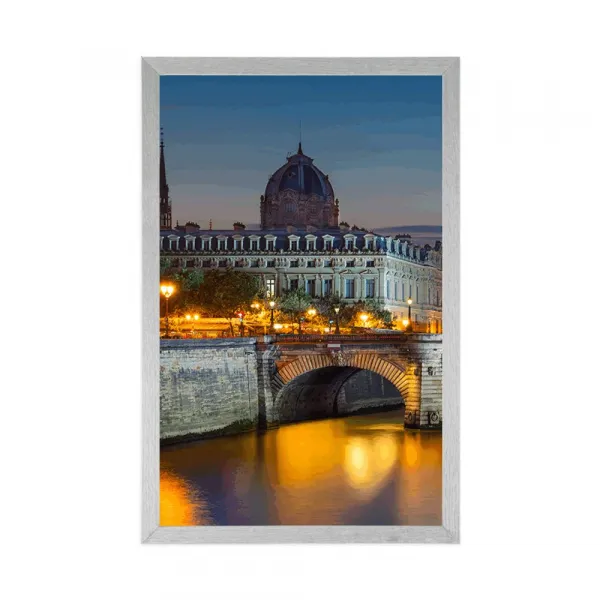 Plagát nábrežie Paríža