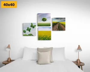 Set obrazov oslnivá príroda