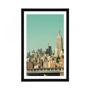 Plagát s paspartou magický New York