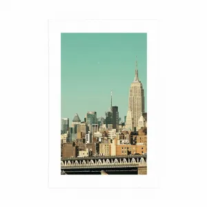 Plagát s paspartou magický New York