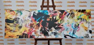 Obraz jedinečné graffiti umenie