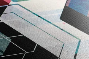 Obraz pestrofarebný geometrický ornament
