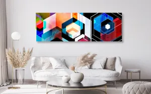 Obraz futuristická geometria