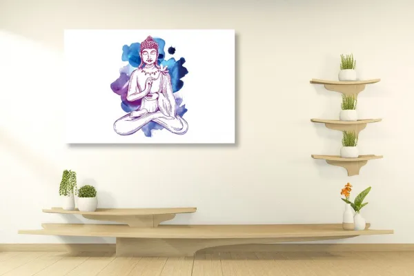 Obraz ilustrácia Budhu