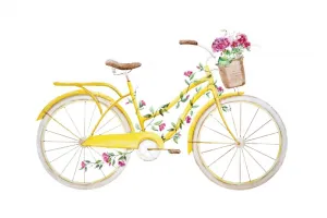Obraz ilustrácia retro bicykla