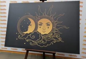 Obraz harmónia slnka a mesiaca