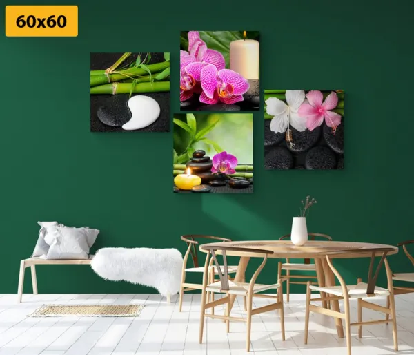 Set obrazov Feng Shui zátišie