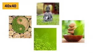 Set obrazov príjemná harmónia Feng Shui
