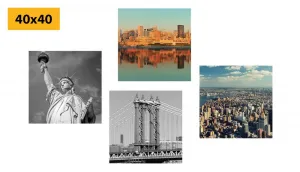 Set obrazov New York v zaujímavom prevedení
