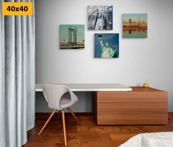Set obrazov krásy mesta New York