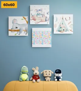 Set obrazov pre deti v nádherných farbách