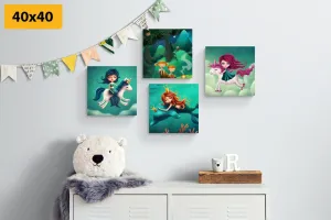 Set obrazov magický svet