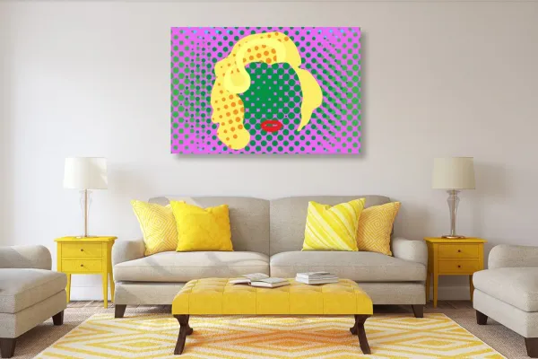 Obraz Marilyn Monroe v pop art štýle