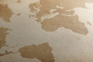 Obraz vintage mapa sveta