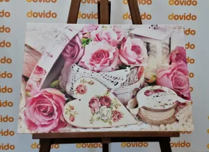 Obraz romantický vintage štýl