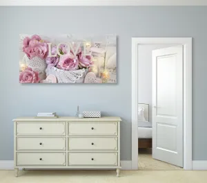 Obraz vintage dekorácia s nápisom Love