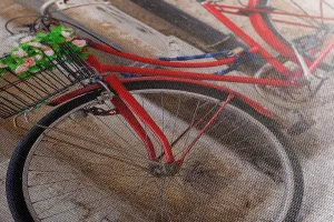 Obraz rustikálny bicykel